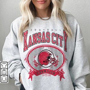 Kansas City chiefs Sweatshirt, Patrick Mahomes Shirt Retro Crewneck shirt